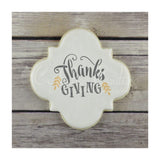 Confection Couture Give Thanks Words Cookie Stencil