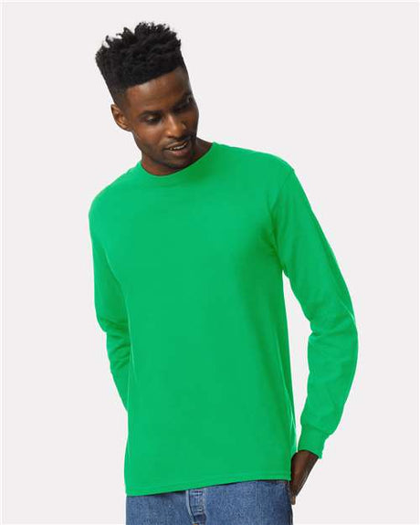 Gildan® Ultra Cotton Crewneck Long Sleeve T-Shirt