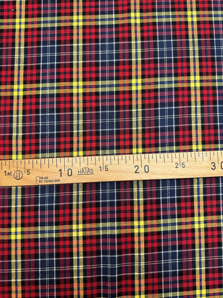 Cotton Tweed Checked Multicolour