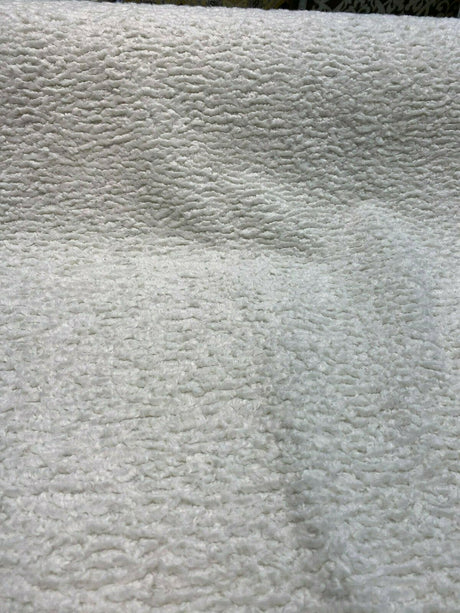 Italian Faux Sheepskin Polyester Fabric - Natural Faux Sheepskin, 60" Width (1 Yard)