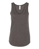 Image 1: Women's Flowy V-Neck TankImage 2: Soft v-neck sleeveless women's topImage 3: Relaxed flowy tank shirt designImage 4: Blank tank for custom printingImage 5: Lightweight casual summer apparelImage 6: Comfortable women's v-neck top
