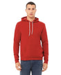 Bella Canvas 3719 Hoodie - Red, Unisex Pullover Sweatshirt Fabric (6 Sizes)