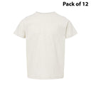RADYAN® Toddler Fine Jersey Crewneck Short Sleeve Tee