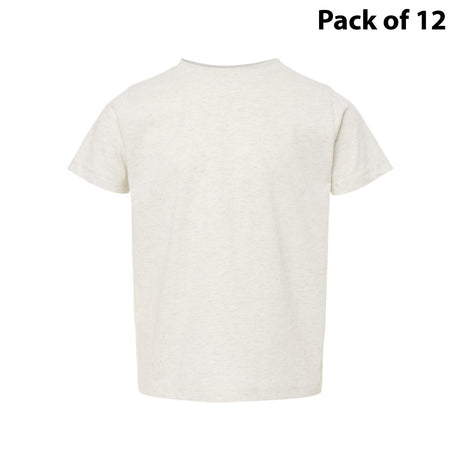 RADYAN® Toddler Fine Jersey Crewneck Short Sleeve Tee - 3321