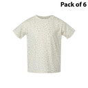 RADYAN® Toddler Fine Jersey Crewneck Short Sleeve Tee