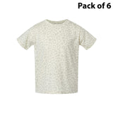 RADYAN® Toddler Fine Jersey Crewneck Short Sleeve Tee - 3321