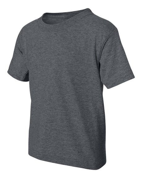 Gildan DryBlend Youth Crewneck Short Sleeve T-Shirt – Moisture-Wicking Performance Tee for Kids