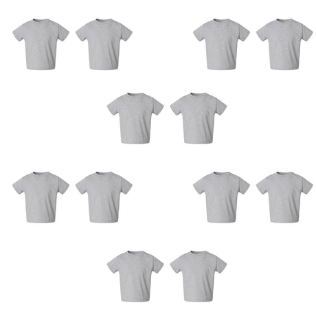 Rabbit Skins® Toddler Cotton Jersey Crew Neck Short Sleeve Tee - 3301T