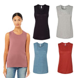 BELLA + CANVAS® Women's Flowy Scoop Muscle Tank