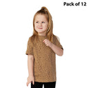 RADYAN® Toddler Fine Jersey Crewneck Short Sleeve Tee