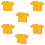 RADYAN® Toddler Fine Jersey Crew Neck Short Sleeve Tee - 3321