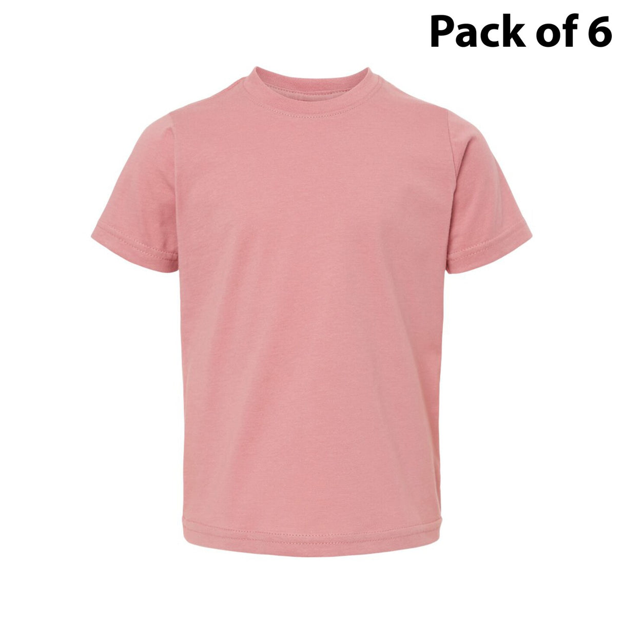 RADYAN® Toddler Fine Jersey Crewneck Short Sleeve Tee - 3321