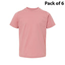 RADYAN® Toddler Fine Jersey Crewneck Short Sleeve Tee
