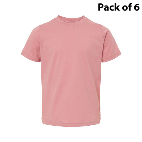 RADYAN® Toddler Fine Jersey Crewneck Short Sleeve Tee - 3321