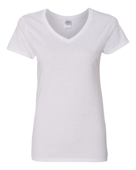Gildan® Heavy Cotton Women’s V-Neck Short Sleeve T-Shirt