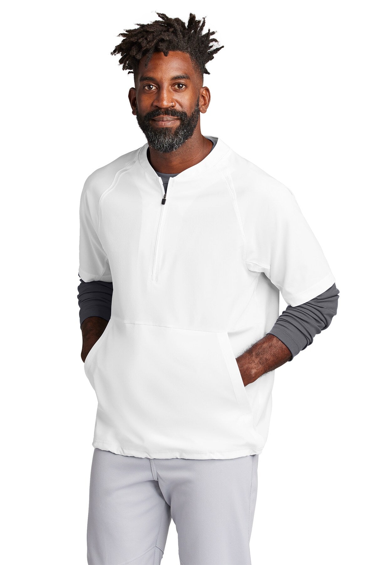 Sport-Tek® 1/2-Zip Short Sleeve Jacket