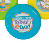 3 1/2" Dr. Seuss™ Oh the Places You’ll Go Flying Discs – 12ct