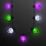 Light Up Skull Necklace