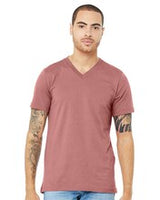 BELLA + CANVAS® - Comfortable Short Sleeve Jersey V-Neck Tee