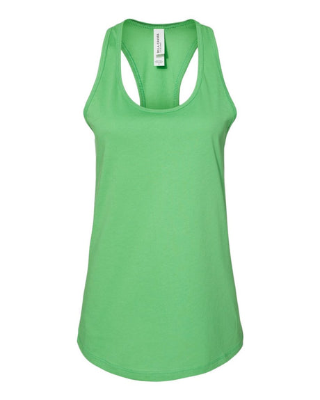 BELLA + CANVAS® Women's Jersey Racerback Crewneck Tank - 6008