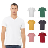 BELLA + CANVAS® Unisex Short Sleeve V-Neck Jersey Tee