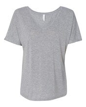 BELLA + CANVAS® Women’s Slouchy V-Neck Short Sleeve T-Shirt