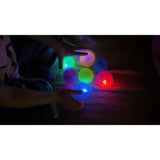 Squeaky Flashing Knobby Balls