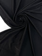 Black Viscose Knit Fabric