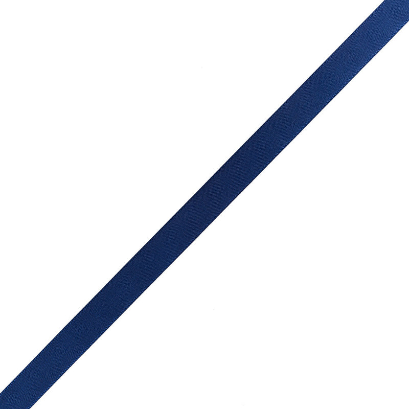 1/2" Navy Single Face Satin Ribbon