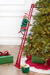 40" Mr. Christmas Super Climbing Plush Elf