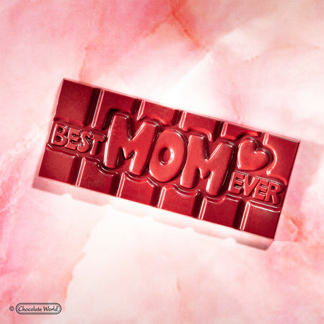 Chocolate World Clear Polycarbonate Chocolate Mold, Best Mom Ever