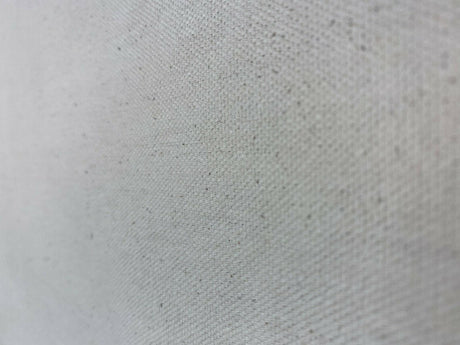 10 Oz Natural Beige Unbleached Cotton Duck Fabric - Natural, Flat Weave, 64" Width (1 Yard)