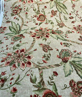 Ellen DeGeneres Hollyridge Farmhouse SRD Linen Rayon Fabric - Multi Purpose, 54" Width, 27" Horizontal Repeat, 27" Vertical Repeat (1 Yard)
