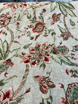Ellen DeGeneres Hollyridge Farmhouse SRD Linen Rayon Fabric - Multi Purpose, 54" Width, 27" Horizontal Repeat, 27" Vertical Repeat (1 Yard)