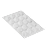 Silikomart "QUENELLE10" Flexible Silicone Baking & Freezing Mold, 0.34 oz., 20 Cavities