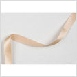 1/4" Tan Single Face Satin Ribbon