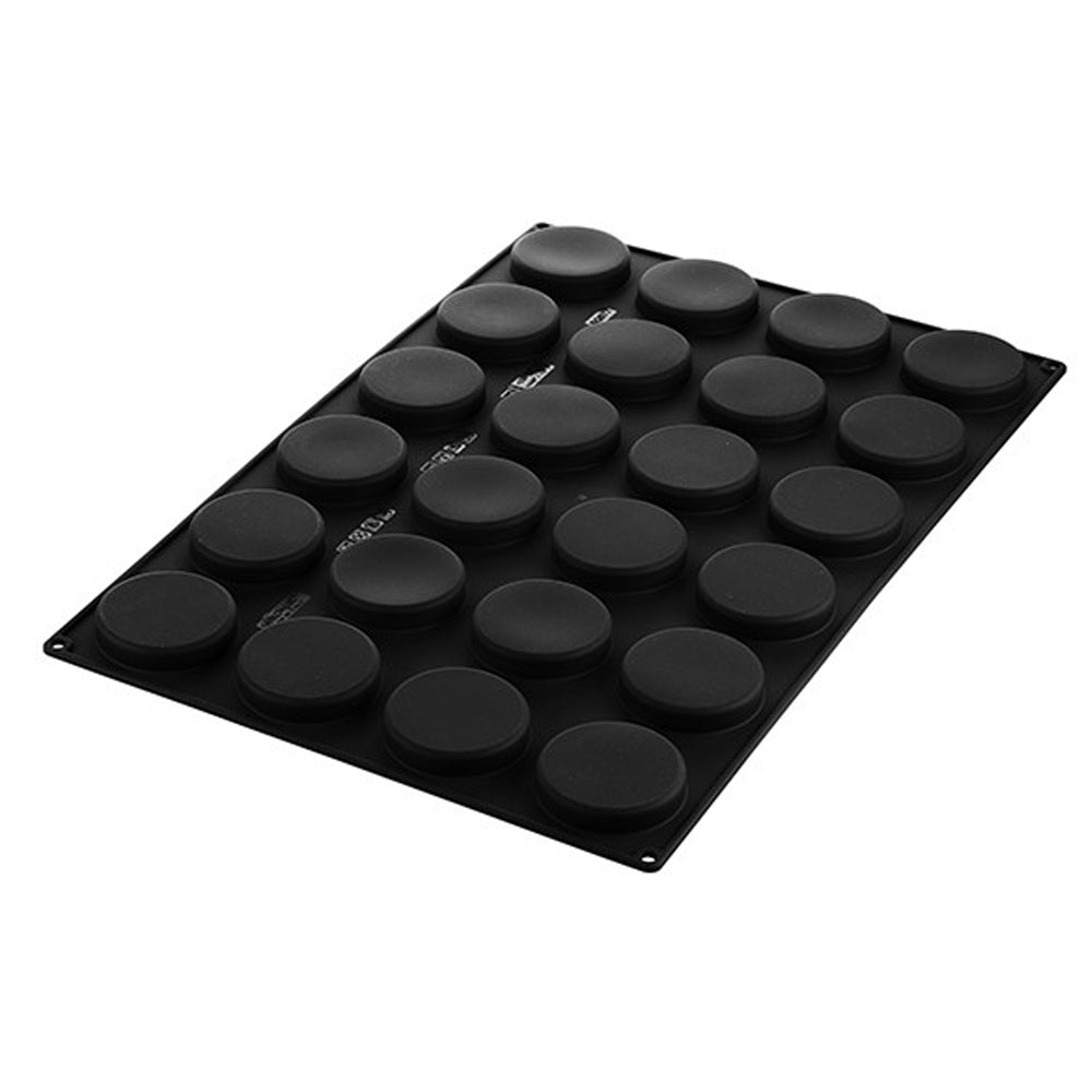 Silikomart Silicone Bakeware "Disco", 2.2 oz. (65ml) 24 Cavities