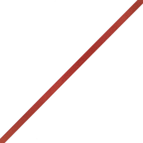 1/4" Rust Single Face Satin Ribbon