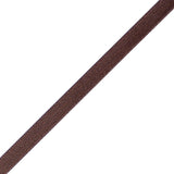 1/4" Brown Single Face Satin Ribbon