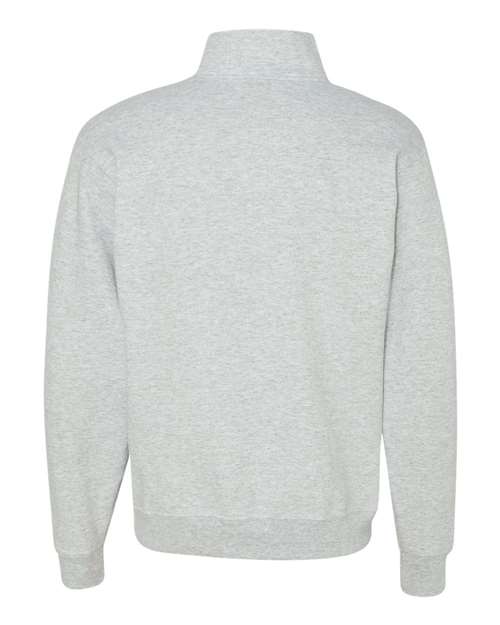 Nublend® Cadet Collar Quarter-Zip Sweatshirt