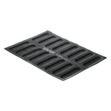 Silikomart "Airplus 11" Eclair Baking & Freezing Mold, 16 Cavities - Set of 2