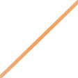 1/4" Tangerine Single Face Satin Ribbon