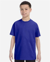 Youth Heavy Cotton Short Sleeve Crewneck T-Shirt