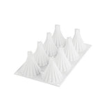 Silikomart "ASTRO95" Flexible Silicone Baking & Freezing Mold, 3.21 oz., 8 Cavities