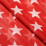 Freedom Mesh Star And Stripe Polyester Spandex Fabric - Patriotic Stars And Stripes, Red/White/Blue, 58/60" Width (1 Yard)