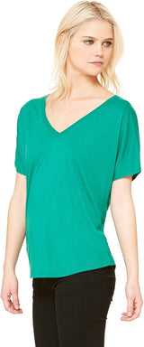 BELLA + CANVAS® Women’s Slouchy Short Sleeve V-Neck Tee