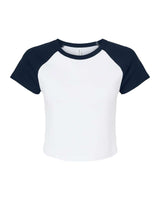 BELLA + CANVAS® Women's Micro Rib Raglan Short sleeve Tee