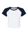 BELLA + CANVAS® Women's Micro Rib Raglan Short sleeve Tee