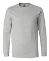 BELLA + CANVAS® Heather CVC Crewneck Long Sleeve Tee