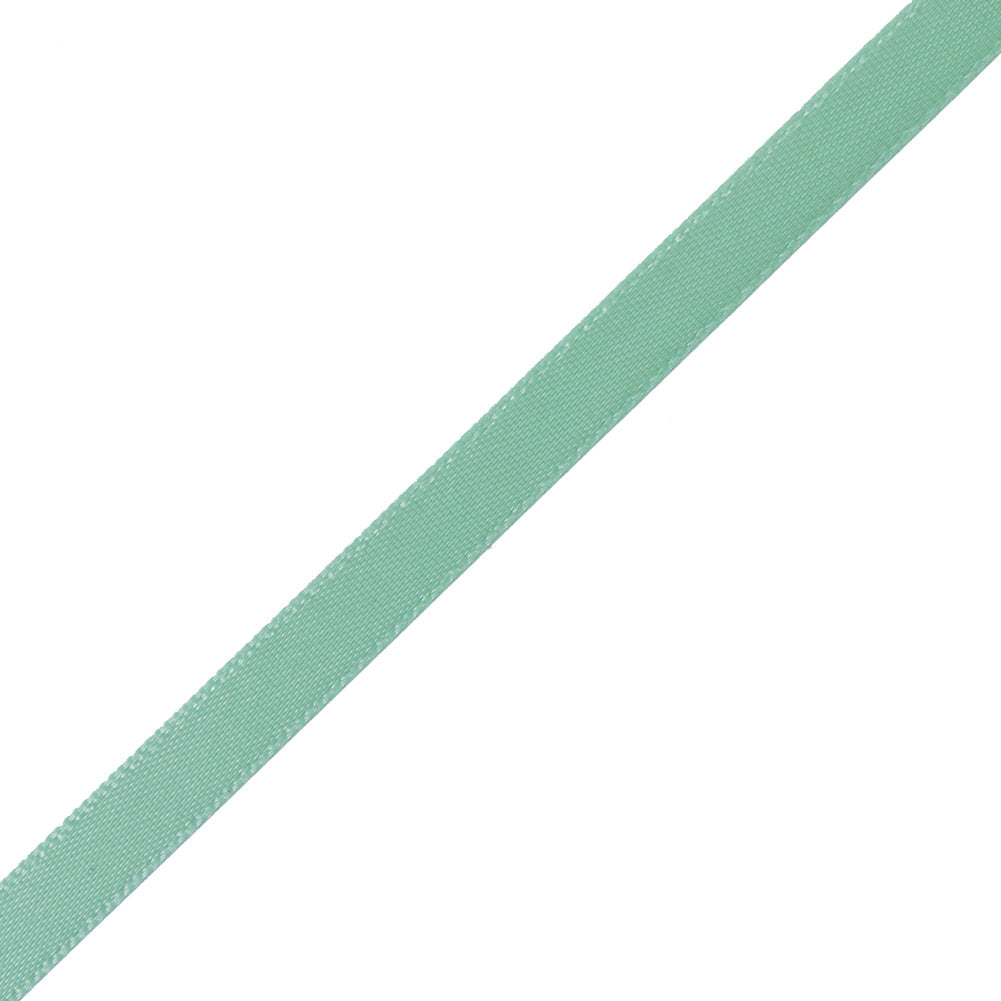1/4" Mint Single Face Satin Ribbon